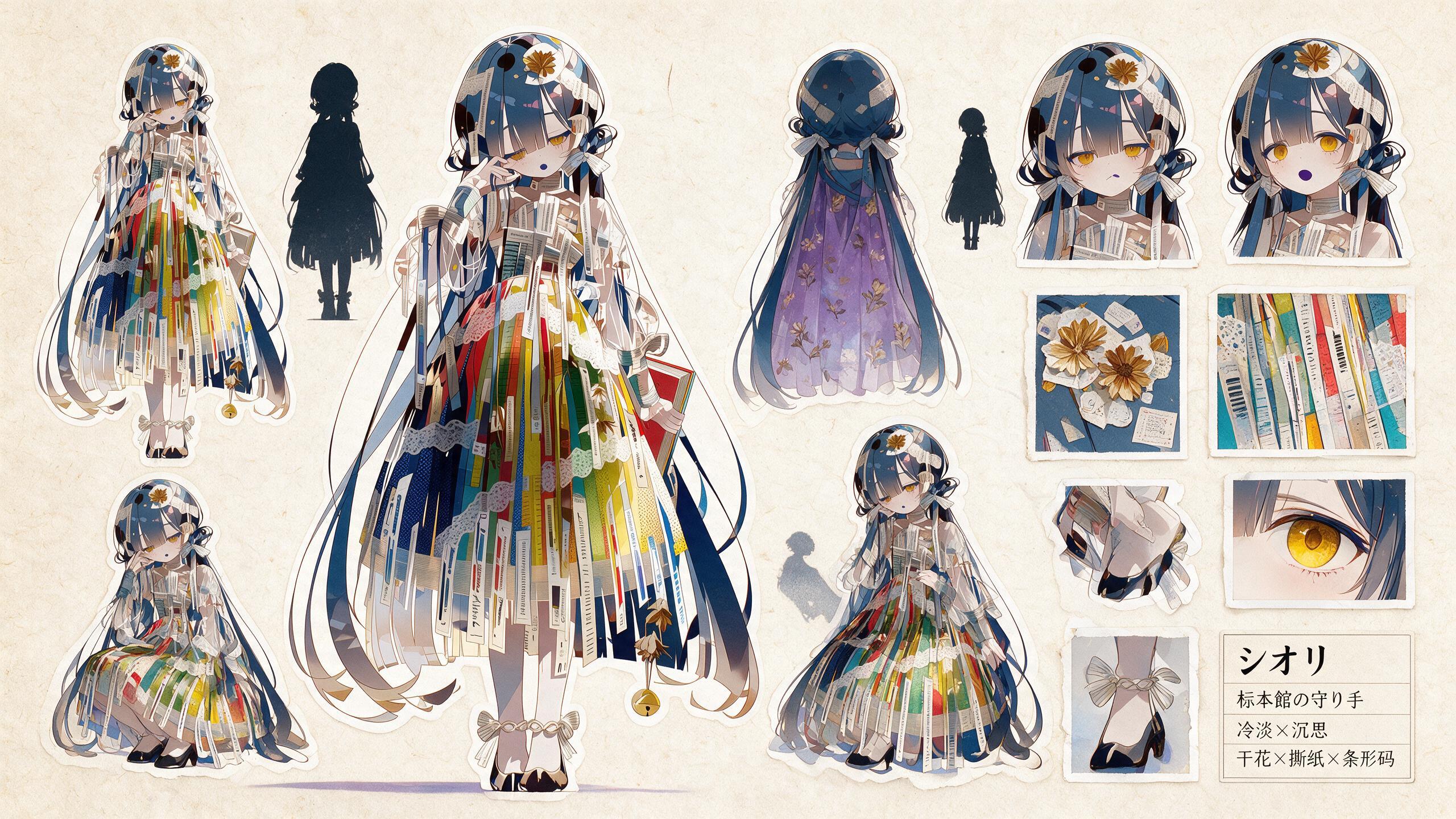 Shiori 角色艺术板